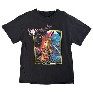 Star Wars T Shirt The Forest Awakens Mens Size Small The Great Land